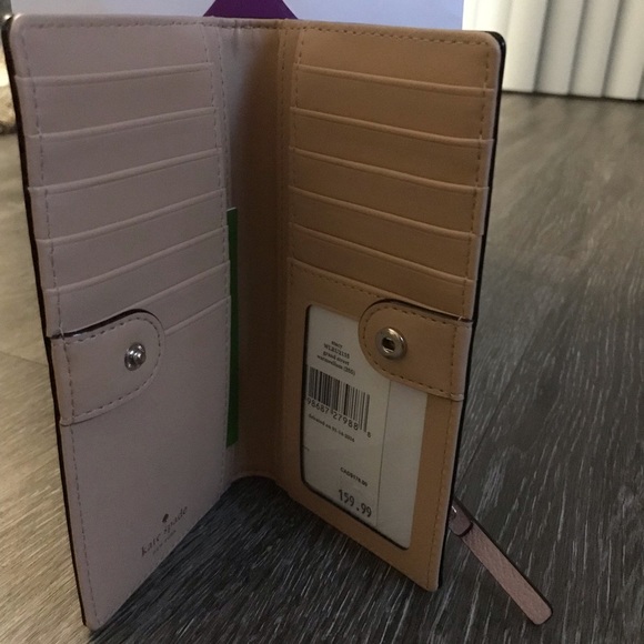 🆕 NWT Kate Spade Wallet Warmvellum - Picture 4 of 6